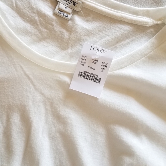 J.Crew Factory Tie Shoulder Tee - Picture 4 of 7